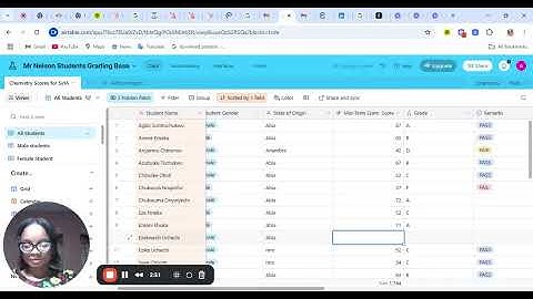 Airtable: Students grading System 
