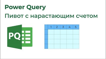 Power Query. Пивот со счетом
