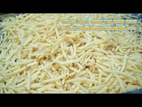 Línea de producción de papas fritas congeladas de 150 kg/h thumbnail