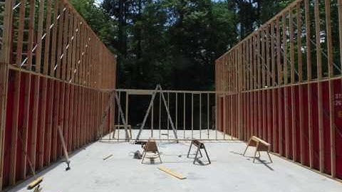 Shipping Container Barn Build