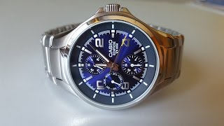 Обзор часов Casio EDIFICE EF-316D-2A (Review)