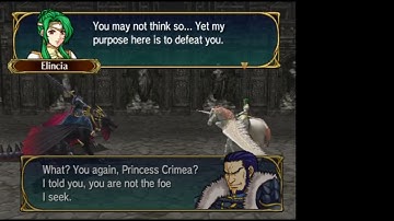 Elincia vs Ashnard Fire Emblem Path of Radiance