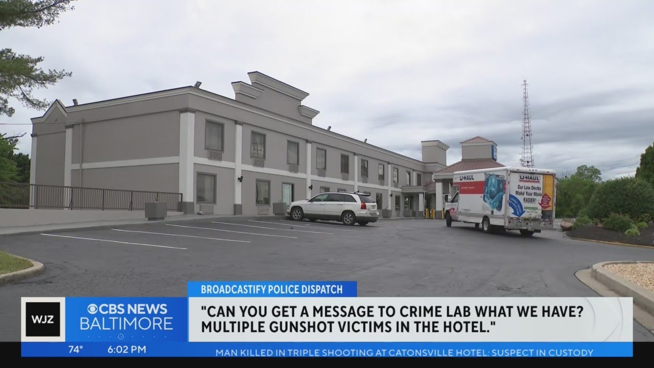 Suspect arrested in deadly triple shooting at Baltimore County motel ...