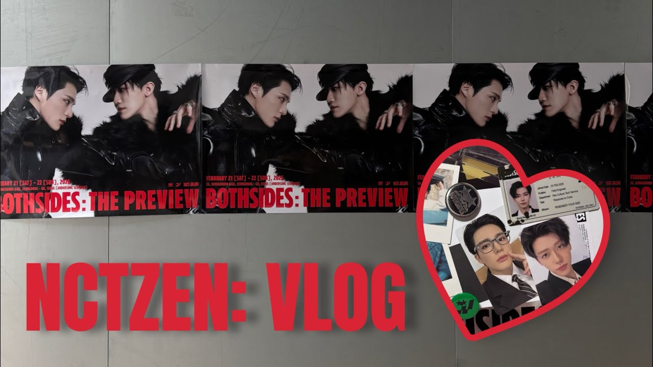 시즈니 브이로그 | 만두의 밀린 영상 모음집…(오사카 글패, 잼젠 팝업, 진모님 주력, BOTH SIDES 언박싱)