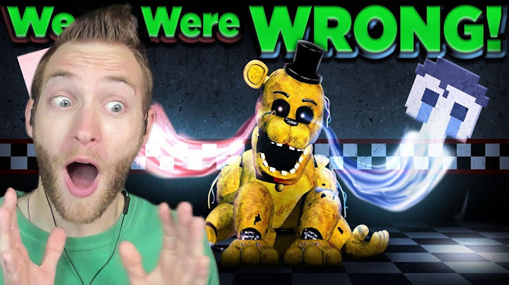 WE FINALLY HAVE A NAME!! Reacting to "Game Theory: We SOLVED Golden Freddy Again! (ft. MatPat)"