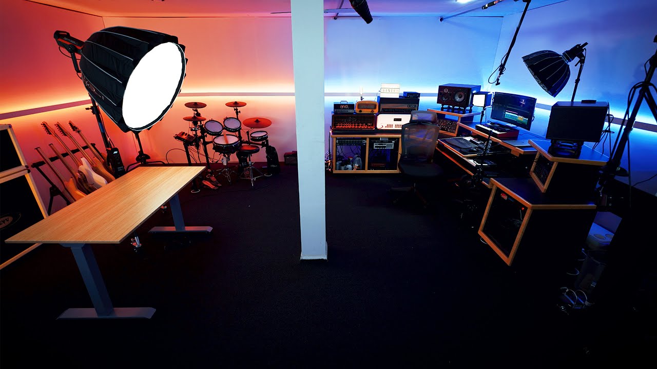 EPIC Music YouTube Studio Build! - YouTube