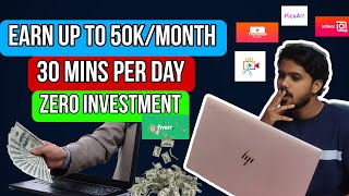 MAKE MONEY ONLINE | Part Time Job With Zero Investment in Tamil | Fiverr | Work From Home Job