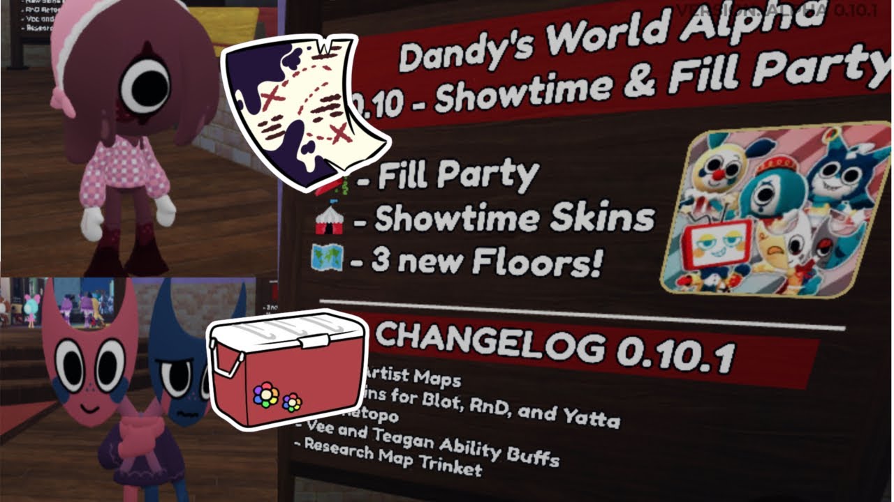 DANDY'S WORLD NEW UPDATE SHOWCASE! - Dandy's World Roblox - YouTube