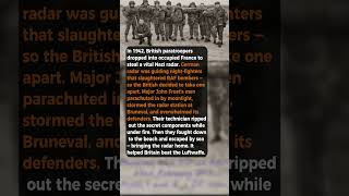 British Paratroopers Stole A Secret Nazi Radar Station #short #history #ww2