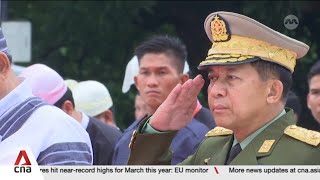 Myanmar leader Min Aung Hlaing officially sworn in as president