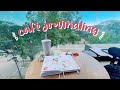 Journal with me at a cafe kawaii journaling at a cafe starbucks menu favorites 