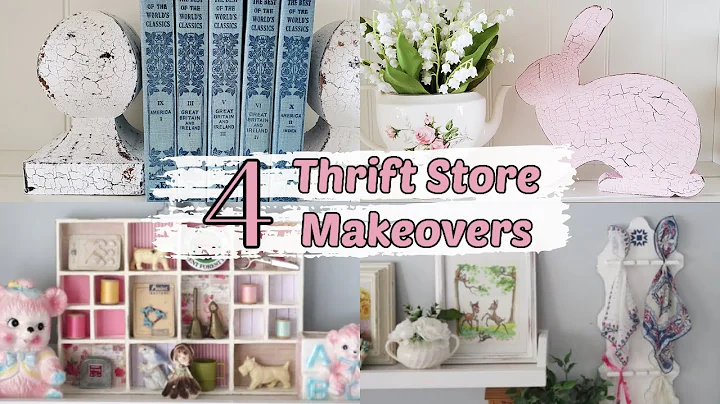Thrift Store Makeovers | Thrifted Upcycle | Home D...