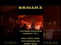 Krallice - July 19th, 2025 - Pittsburgh, PA - Universal Ancestral Talisman pt 2 #krallice #shorts