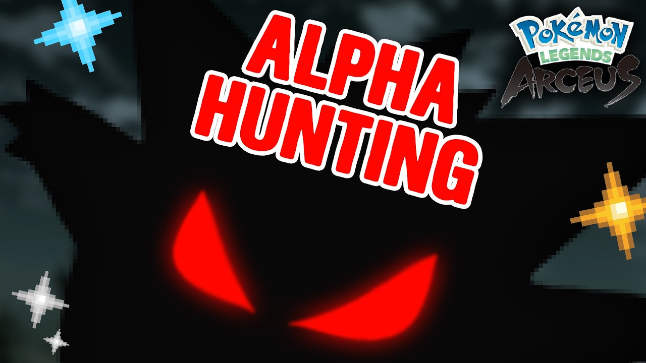 Hunting EVERY Shiny Alpha in Pokémon Legends: Arceus!