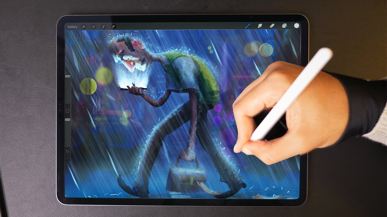 Digital Art with iPad Pro on YouTube