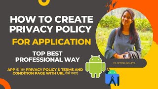 How to Create Privacy Policy for App