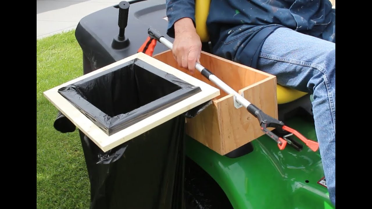 Riding Mower DIY Hack for LITTER YouTube