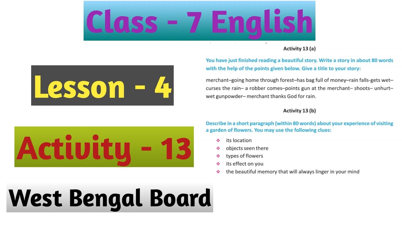 Class 7 English Lesson 4 The Beauty And The Beast Activity 13 YouTube class-7-english-lesson-4-the-beauty-and-the-beast-activity-13-youtube
