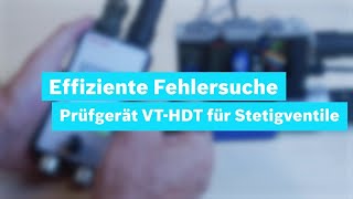 Ventilprüfgerät VT-HDT