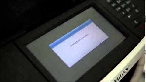 How to print device statistics report