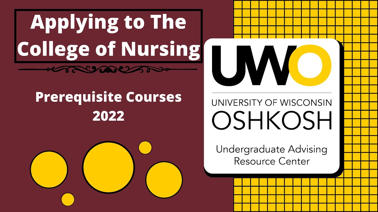 Nursing Prerequisite Courses 2022 - YouTube