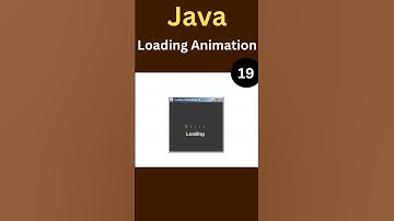Java Loading Animation- Create Sequential Arrow Loader in Java