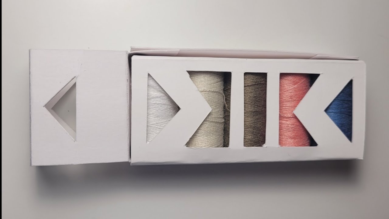 Unorthodox Sewing Thread Packaging Design with New Functions🪡🧵(Pro ...