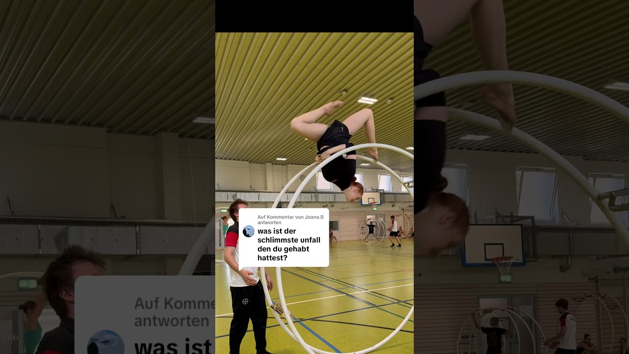 Zum Glück ist mir persönlich bisher nicht viel schlimmes passiert 🍀🩷 #rhönrad #wheelgymnastics