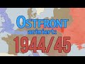 2. Weltkrieg: Ostfront animiert: 1944/45 (deutsche Version)