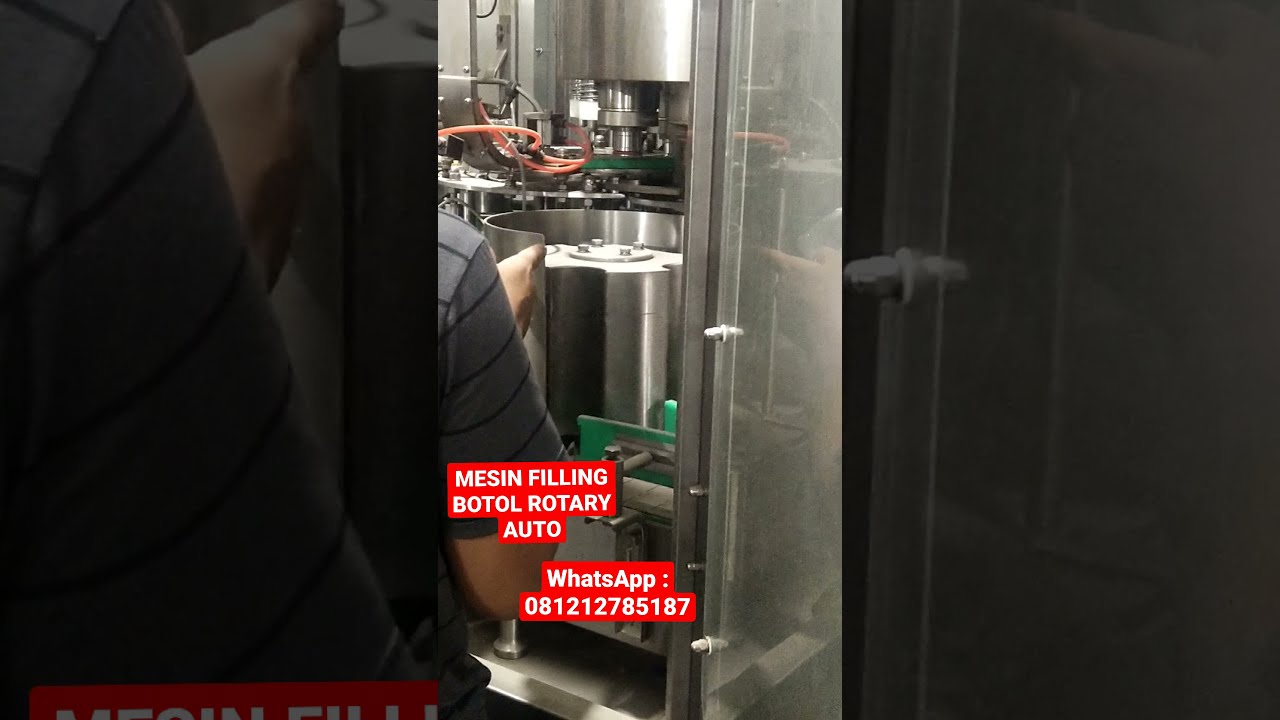 Mesin Filling Botol Automatis Rotary