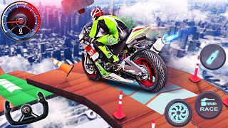 Impossible Motor Bike Tracks Simulator - Bike Stunts Real Tricks Driving 3D - Android GamePlay #2 screenshot 3