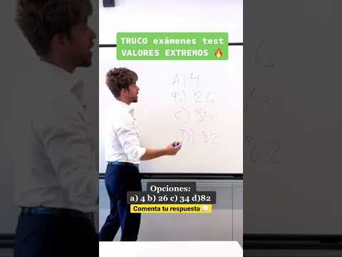 Profesor revela truco