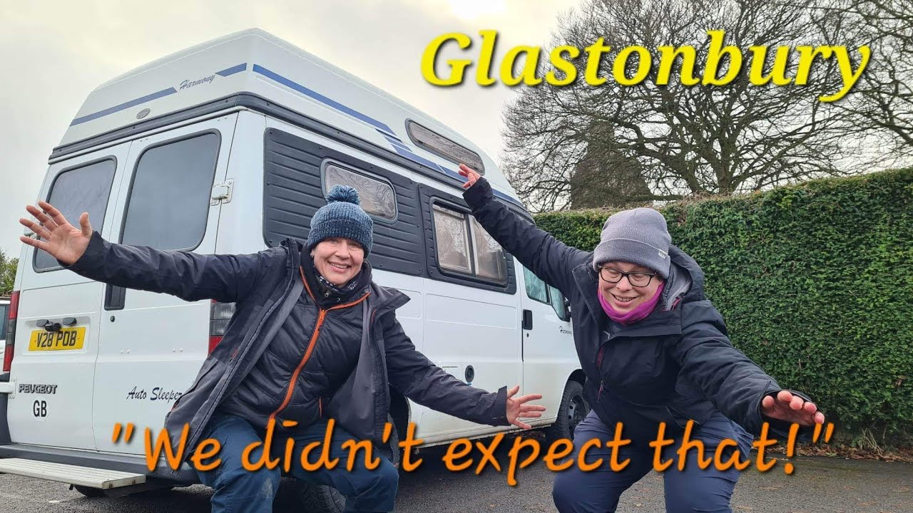 Exploring Glastonbury in our van. The spiritual capital of the UK 