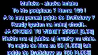 Melisko - Ziacka knizka
