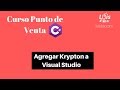 Agregar krypton a visual studio