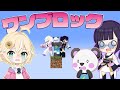 【マイクラ】1ブロックしかない世界への招待状が届いた!?!?【ゆっくり実況】