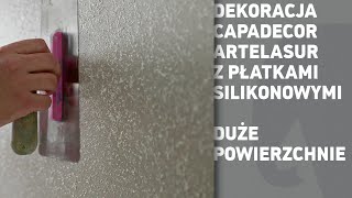 Capadecor Artelasur - Dekoracja Na Duże Powierzchnie Z Silikonowymi Płatkami