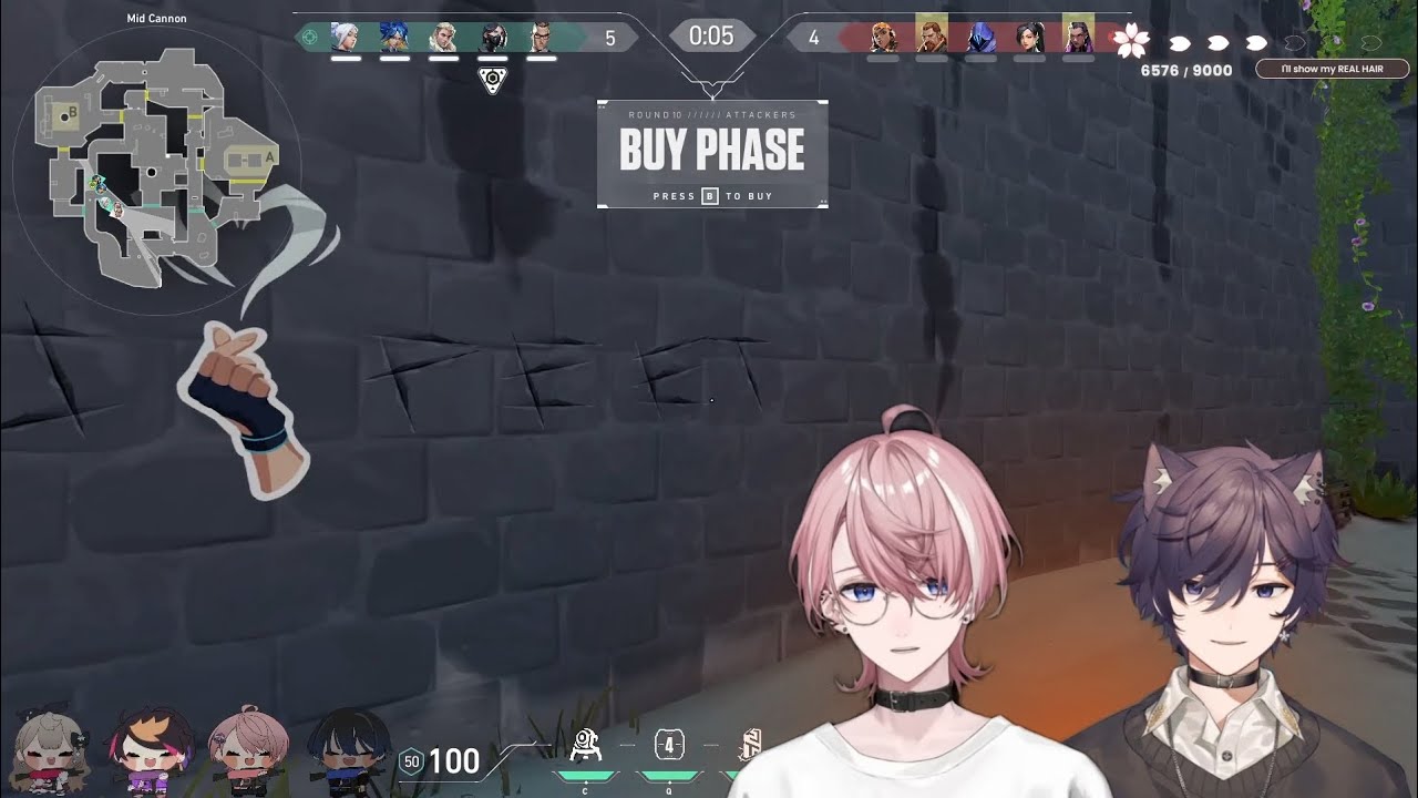 Shoto and Minase valorant moments 2024