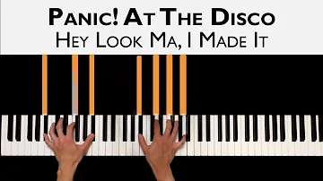 Panic! At The Disco - Hey Look Ma, I Made It - Piano Cover and Tutorial