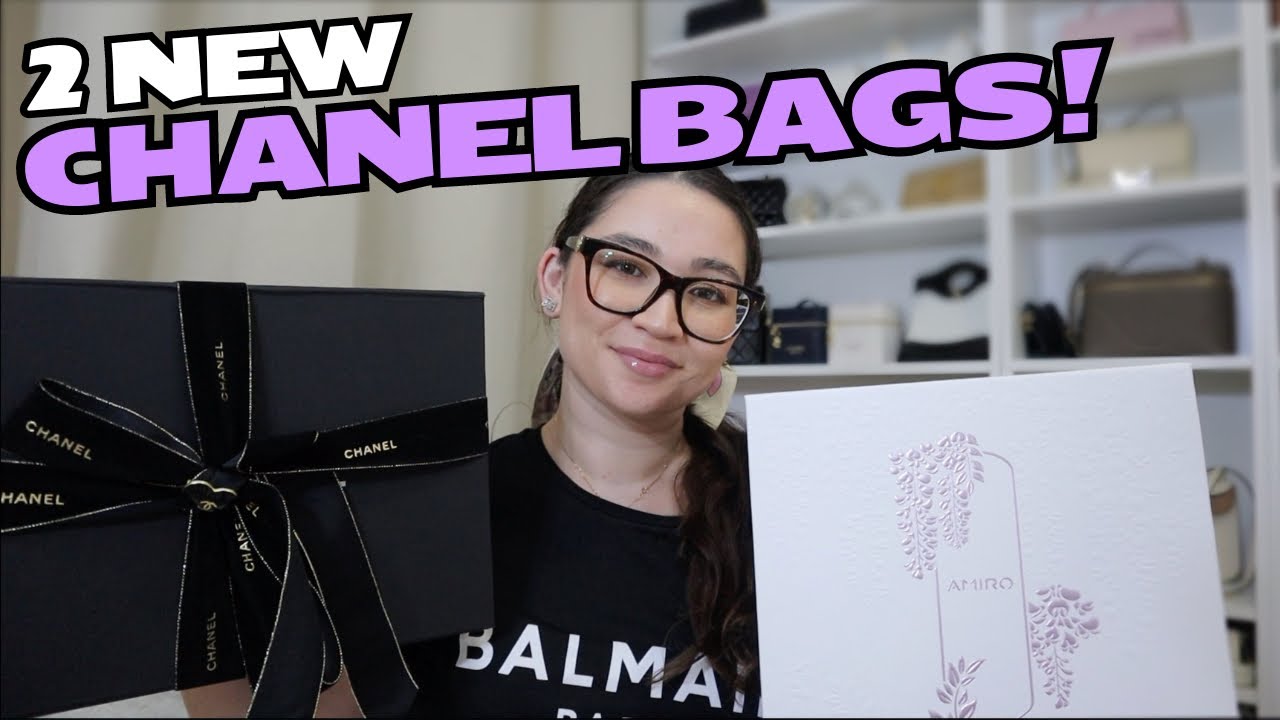 DOUBLE UNBOXING CHANEL's LATEST "IT" BAG + Beauty Skincare w/ Amiro