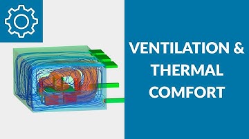 Simulating Thermal Comfort In a Ventilated Office Space