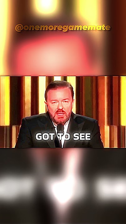 Ricky Gervais Roasts James Corden - YouTube