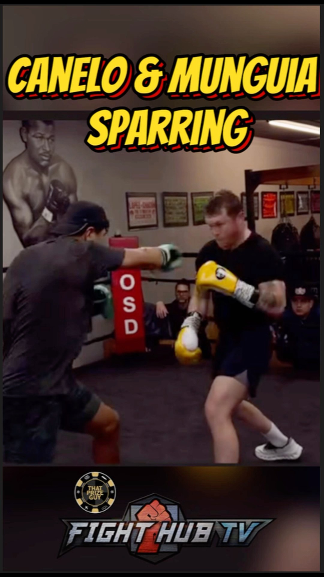 Canelo SPARS Munguia \u0026 TEACHES him defense in 1st day of training camp!