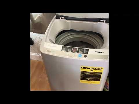 Giantex Full-Automatic Washing Machine, 1.34 Cu.ft Compact Washer