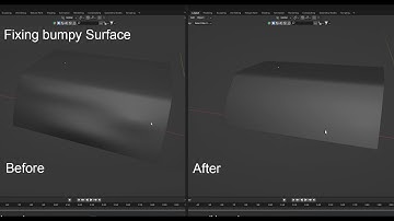 Tips and tricks - Fixing  Bumpy Surface in Blender