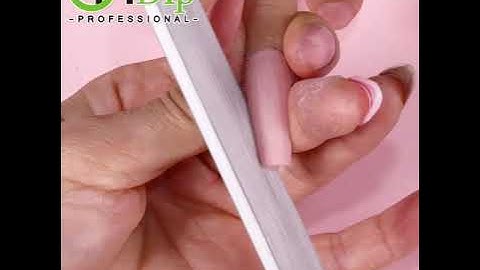 How to make smile line on GHdip fast dry nude powder，let‘s do it