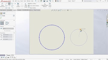 Divide circle and line into equal parts in Solidworks