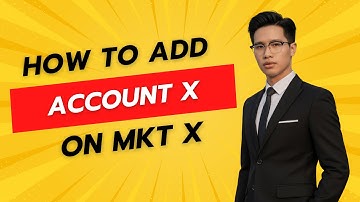 How to Add Account to the MKT X Software| Automated Marketing Support Tools