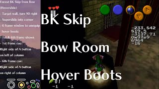 Forest Temple BK Skip from Bow Room (Hoverslide, Reference)