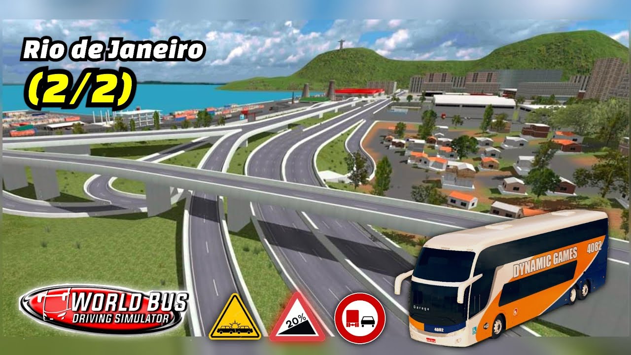 Brasil Bus Simulator  São Paulo - Rio de Janeiro Trip 